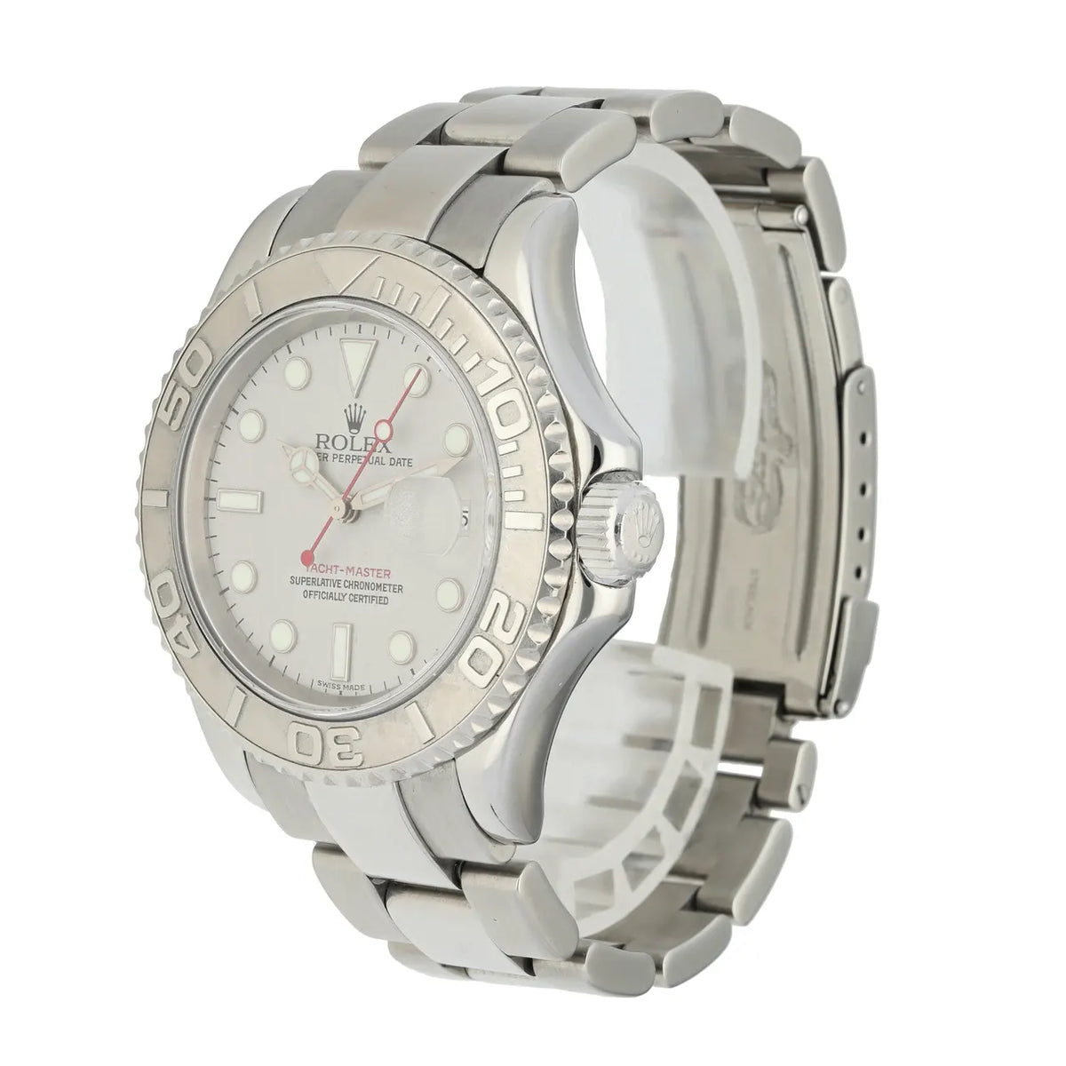 Rolex Silver Dial Watch - Hình 2
