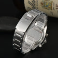stainless Tudor Chrono White Dial