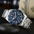 stainless Tudor Black Bay Blue Dial