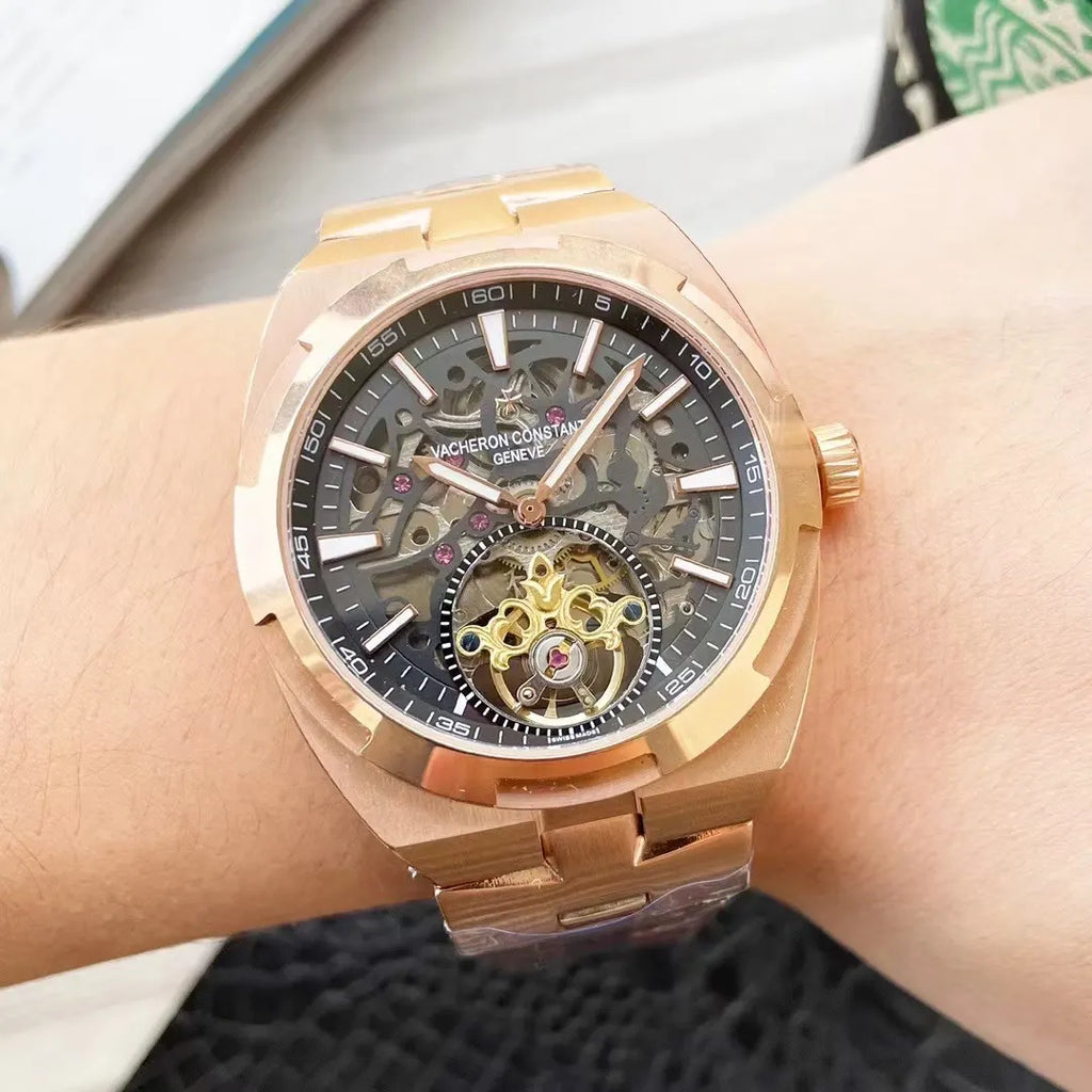 Vacheron Constantin Skeleton Blue - Hình 3